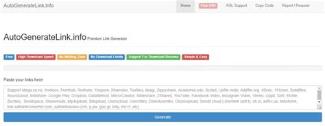 autogeneratelink mega|Auto Generate Link .